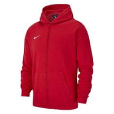 Nike Športni pulover 137 - 147 cm/M Team Club 19 Full-zip Fleece Hoodie Junior