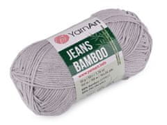 Bamboo Pletena preja Jeans 50 g - (127) svetlo siva