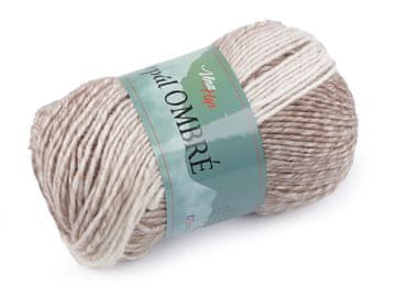 Pletena preja Nepal ombré 100 g - (7403) bež