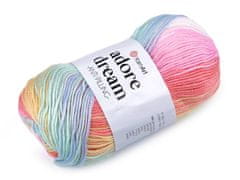 Pletena preja Adore Dream 100 g - (1054) večbarvna