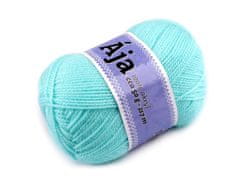 Pletena preja Aja 50 g - (921) modra lazurna