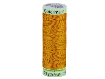 Gutermann Poliestrska preja Gütermann Jeans 30 m - gorčična temna
