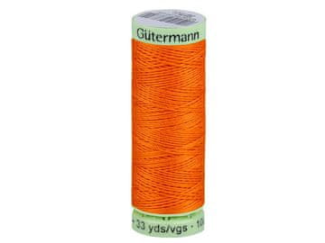 Gutermann Poliestrska preja Gütermann Jeans 30 m - oranžna
