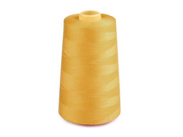 Poliestrska nit za overlock in klasično šivanje 5000 jardov PES 40/2 - Golden Rod