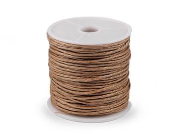 Lanena vrvica Ø2 mm gladka 100 % lanena - naravna