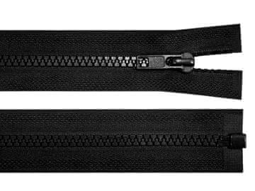 Bone zipper No 5 dolžina 45 cm jakna - črna