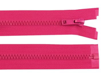 Bone zadrga št. 5 dolžina 70 cm jakna - roza