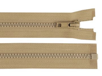 Bone zadrga št. 5 dolžina 45 cm jakna - bež