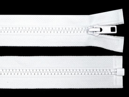 Bone zadrga št. 5 dolžina 35 cm jakna - bela