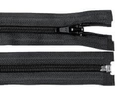 Spiralna zadrga širine 5 mm dolžine 30 cm POL jakna - črna