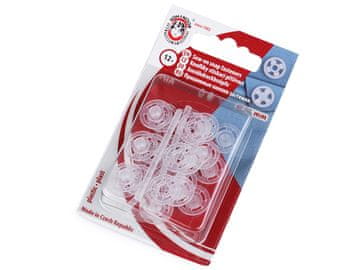 Plastični zatiči / zatiči Ø7-15 mm - (13 mm) prozorni (10 lističev)