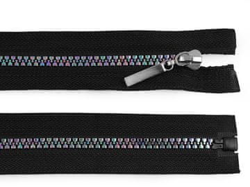 Zadrga Rainbow bone št. 5 dolžine 60 cm - črna