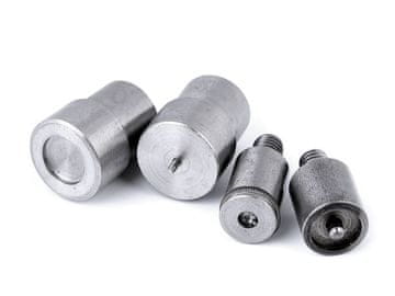 Bat za kovinske gumbe Ø10; 12; 15 mm - (Ø12 mm) nikelj