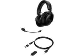 HP HyperX Cloud III/USB-C/Wire/USB/Wireless/Black