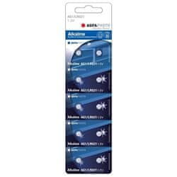 Agfaphoto alkalne baterije 1,5V, LR60-LR621-AG1-364, blister, 10 kosov