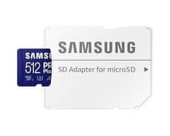 Samsung PRO Plus MicroSDXC + adapter SD / CL10 UHS-I U3 / A2 / V30
