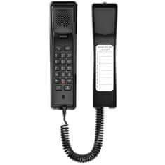 Fanvil Hotelski telefon SIP H2U, brez zaslona, hitro izbiranje, črn