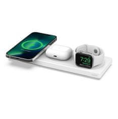 Belkin BOOST CHARGE PRO MagSafe 3v1 brezžična polnilna podloga za iPhone/Apple Watch/AirPods, bela