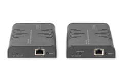 Digitus DS-55529 HDMI KVM IP Extender Kit, Full HD, 60 Hz, 120 m, črna