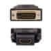 Akyga pretvornik DVI-M 24+1/HDMI-F/ABS/črna