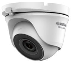 Hikvision HiWatch turbo HD kamera HWT-T150-M/ Turret/ ločljivost 5Mpix/ objektiv 2,8 mm/ zaščita IP66/ IR do 20 m/ kovina