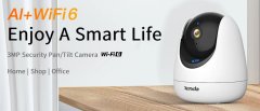 Tenda RP3 Pro AI Security 2K (3MP) Wi-Fi 6 vrtljiva kamera, nočni vid, zvok, WPA3, AX300