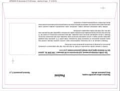 KRKONOŠSKÉ OBÁLKY Dobavne opombe C5-no pr., upravni nadzor, pokrivni trak, 100 kosov