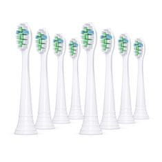 Ultrasonic Nastavki za Philips Sonicare W1 Optimal White, 8 kosov, beli