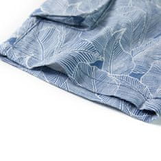 Vidaxl Otroške kratke hlače z vrvico temno modre 116