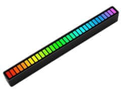 CoZy LED RGB svetilka z animacijo po zvoku - 18 cm
