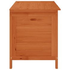 Vidaxl Vrtna škatla za shranjevanje 99x49,5x58,5 cm trden les jelke