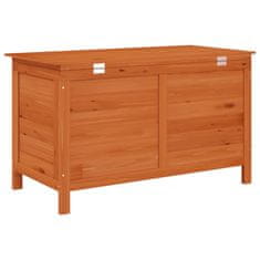 Vidaxl Vrtna škatla za shranjevanje 99x49,5x58,5 cm trden les jelke