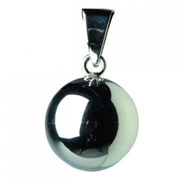 Bola nosečniški zvonček ESSENTIALS Plain Silver