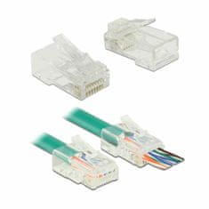 Delock RJ45 konektor CAT.6 UTP Crimp & Cut pak/20 86453