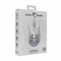 White Shark miška bela GM-5013 AZRAEL-W Gaming