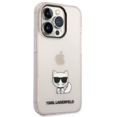 Karl Lagerfeld Ovitek Karl Lagerfeld za Apple iPhone 14 Pro Max - Choupette Body Pink