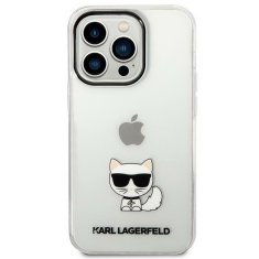 Karl Lagerfeld Ovitek Karl Lagerfeld za Apple iPhone 14 Pro - Choupette Body