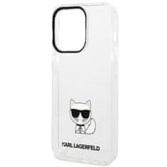 Karl Lagerfeld Ovitek Karl Lagerfeld za Apple iPhone 14 Pro - Choupette Body