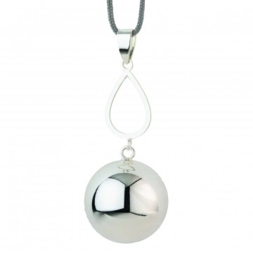 Bola nosečniški zvonček FANTASY Silver drop