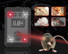 Farrot Ultrazvočni alarm za podgane in miši: Farrot SJZ-021, avto, garaža, pisarna, kuhinja, notranji, zunanji, zelen