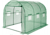 slomart Rastlinjak iz folije 6 m2 300 x 200 cm 6 oken zelen 