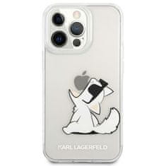 Karl Lagerfeld Ovitek Karl Lagerfeld za Apple iPhone 14 Pro - Choupette Fun