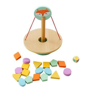 shumee Adam Toys Igra za uravnoteženje Fox