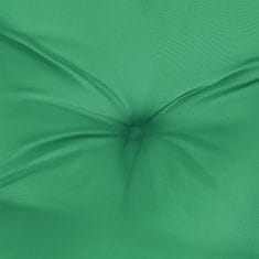 Vidaxl Blazina za kavč iz palet zelena 120x40x12 cm