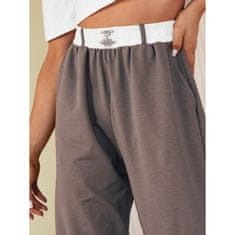 Dstreet Ženske hlače MINAM sive barve uy2014 S