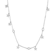Rosato Decentna srebrna ogrlica Zvezde s cirkoni Storie RZC029