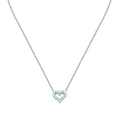 Morellato Čudovita srebrna ogrlica Heart Tesori SAIW180
