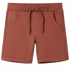 shumee Otroške kratke hlače z vrvico rjave 104