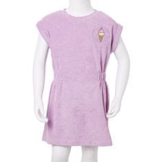 Vidaxl Otroška obleka lila 104