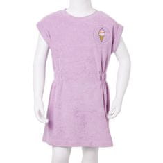 Vidaxl Otroška obleka lila 116